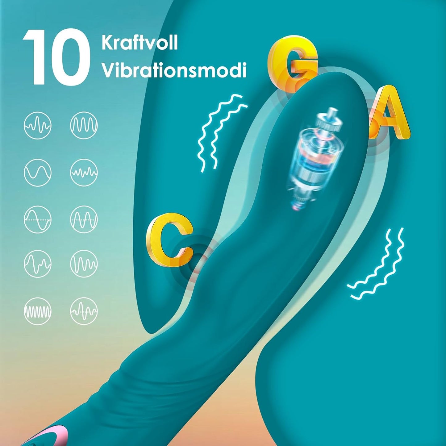G-Punkt Vibrator mit 10 Vibrationsmodi