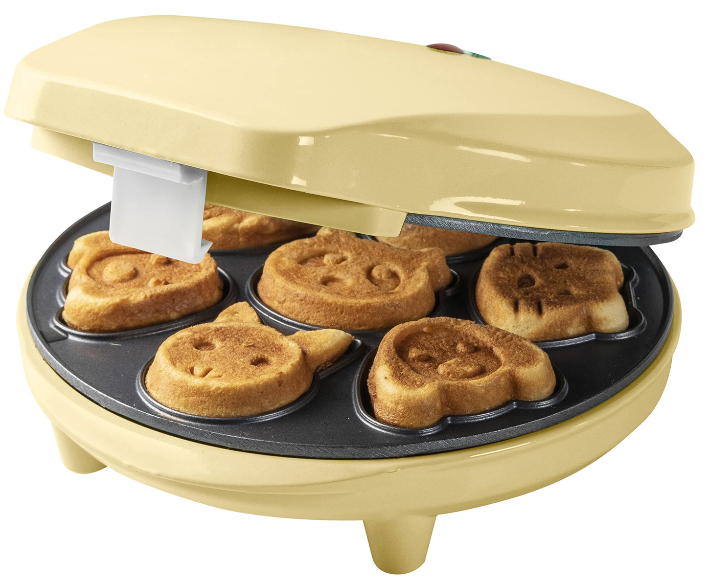 Waffeleisen Tiere, Gelb