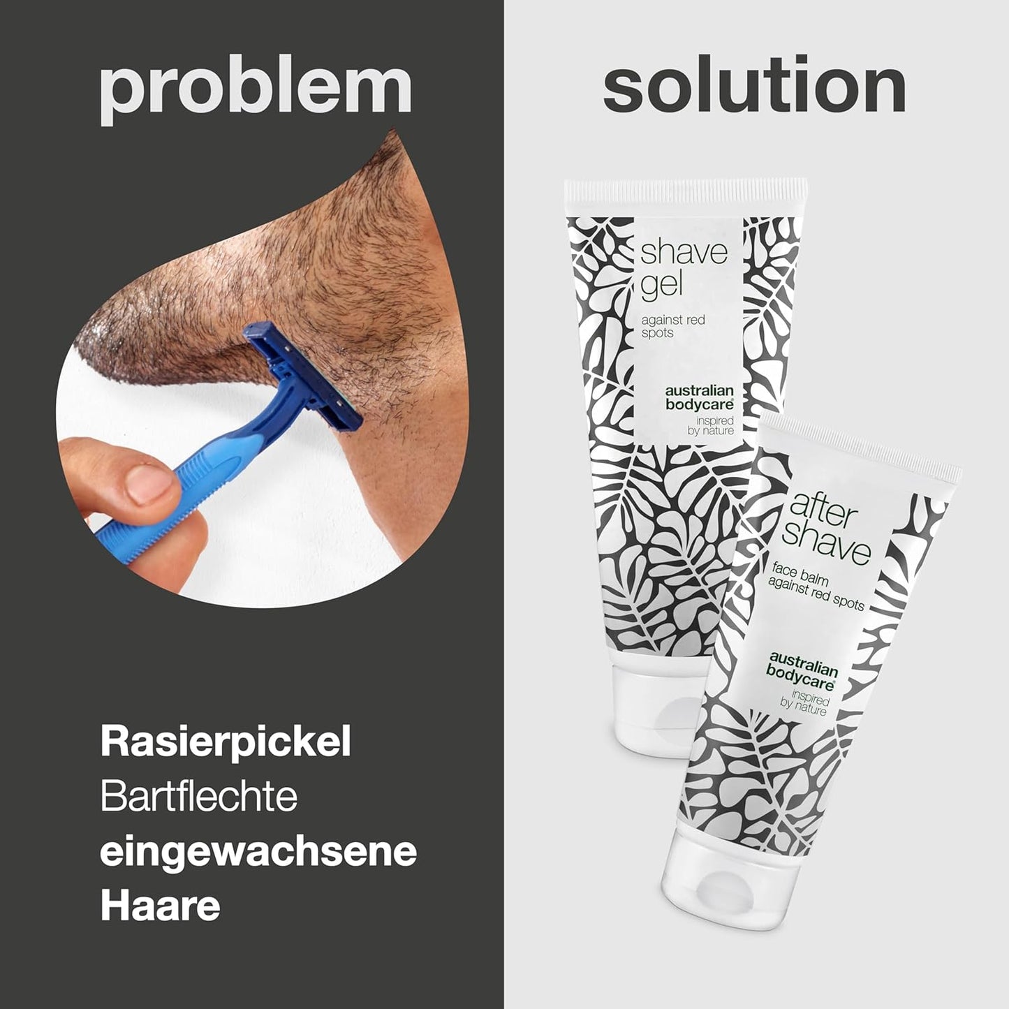 Rasier-Set: Rasiergel & Aftershave