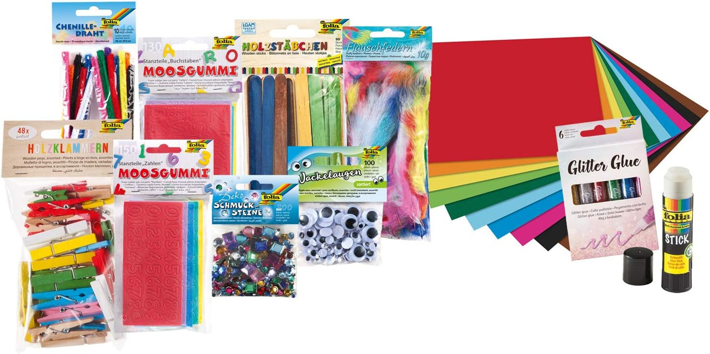 XXL Kreativ-Set für Kinder, XXL Bundle