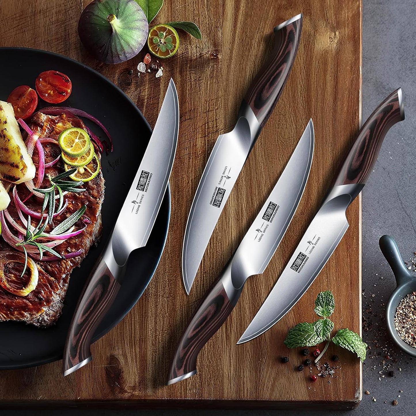 6er-Set Steakmesser, 4.4"