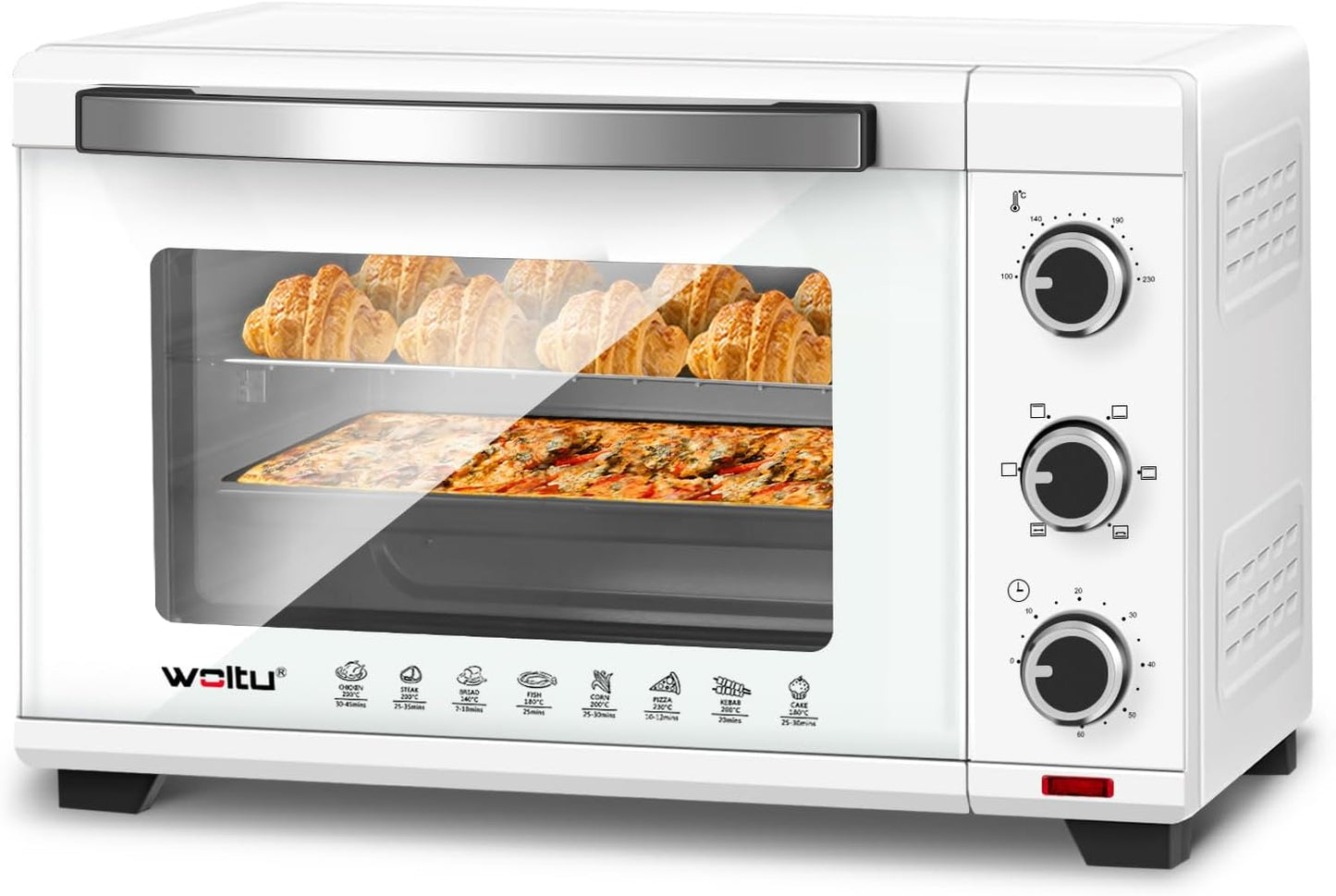 Minibackofen, Weiss