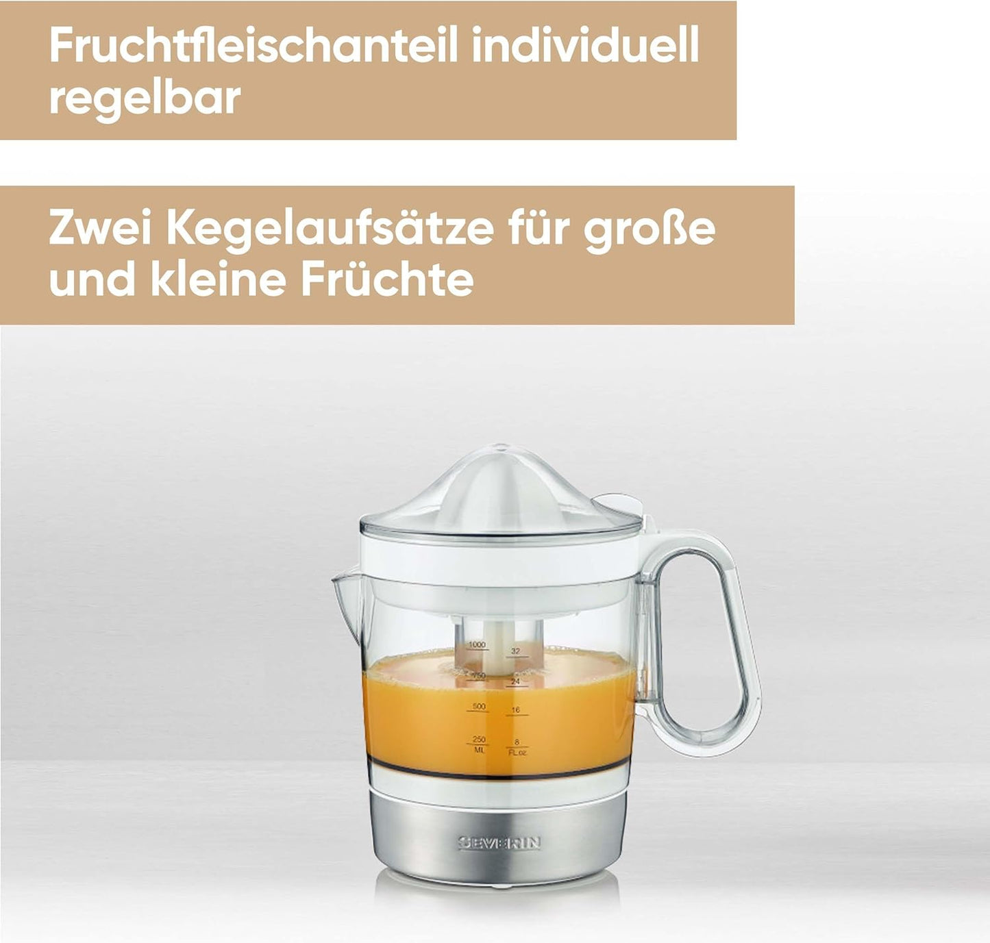 CP 3535, Weiss-Edelstahl, 40W