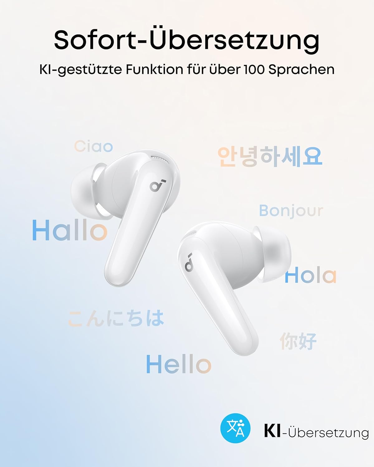 P31i Noise Cancelling Kopfhörer, Weiß