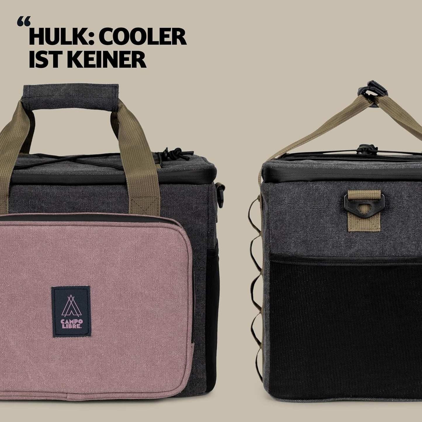 Kühltasche Hulk, 30l - Black Rose