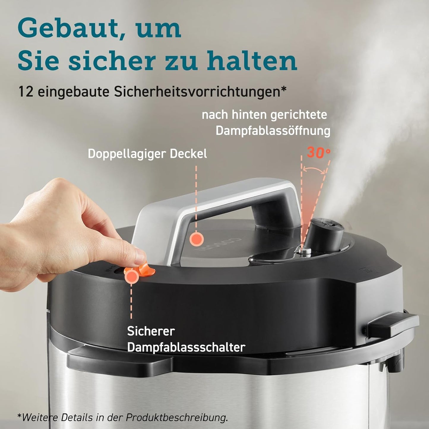 Schnellkochtopf, Schnellkochtopf