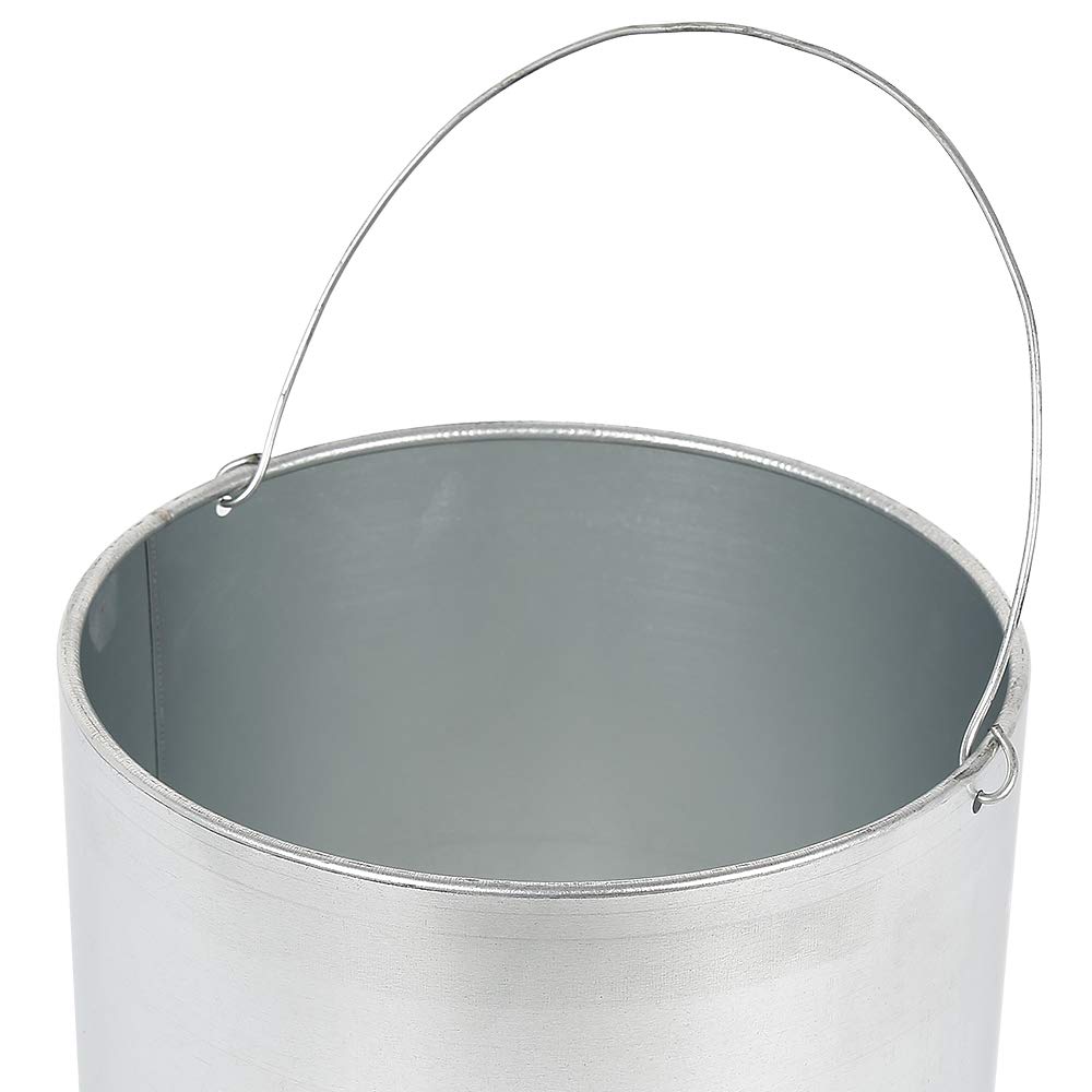 2-teiliges Mülleimer-Set mit Aschenbecher, 25 X 25 X 60 Cm – Schwarz (2 Stück)