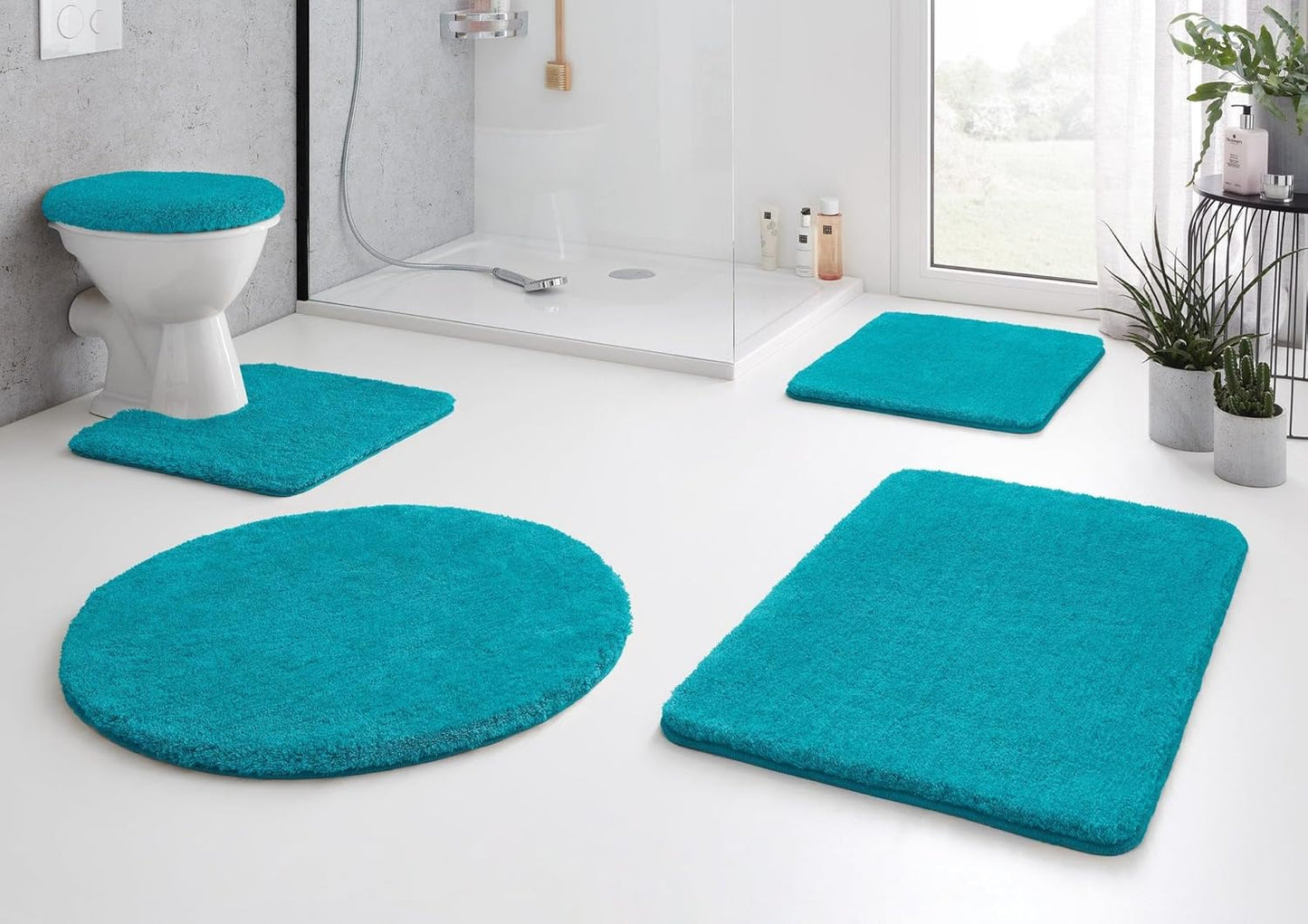 WC-Deckelbezug Relax, Türkis 47 x 50 cm (WC-Deckelbezug)