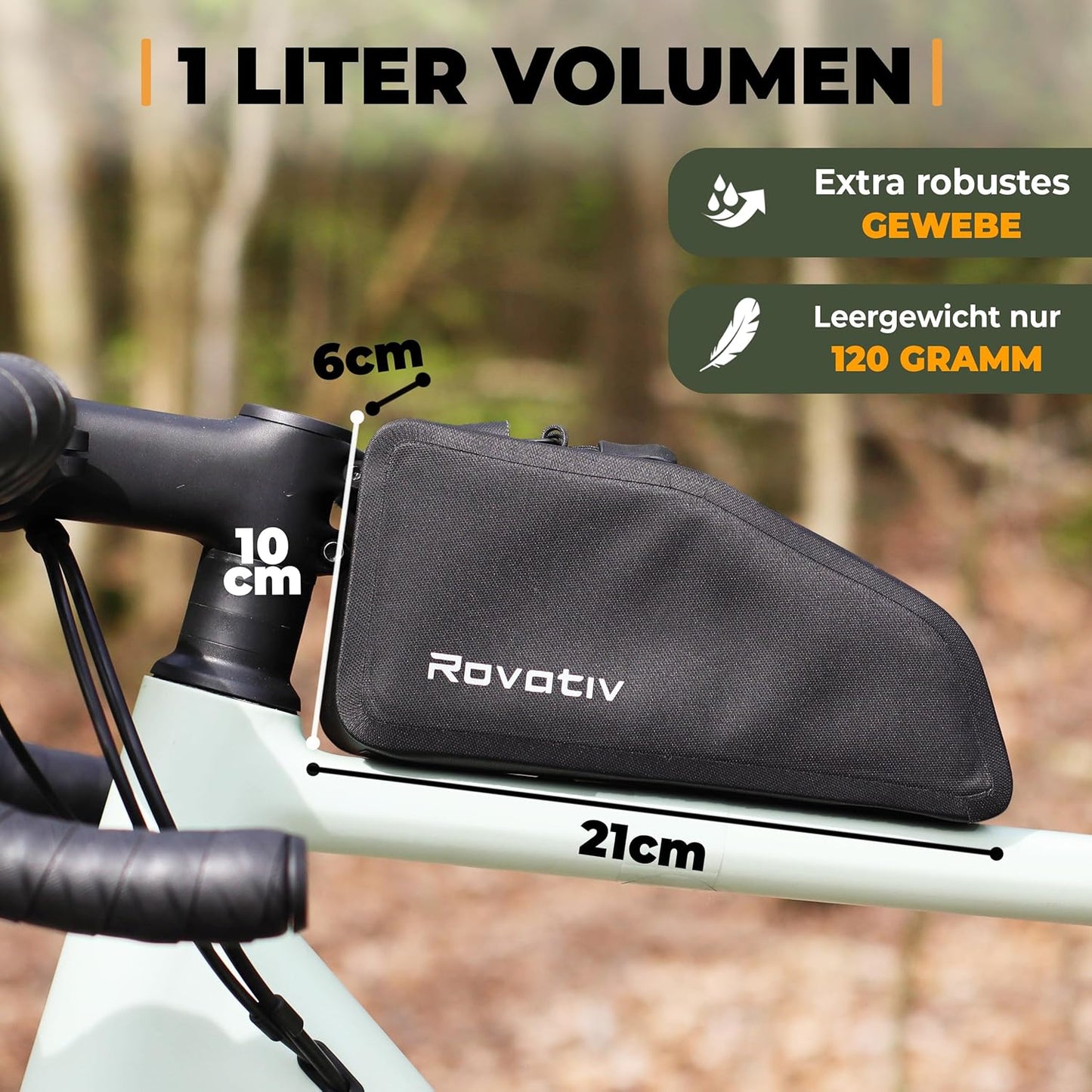 Rahmentasche für Velos