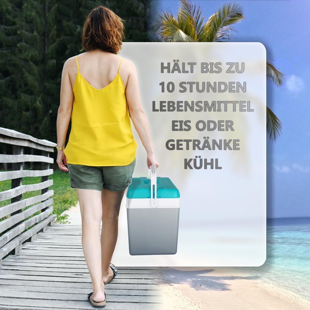 Kühlbox mit 35 Liter, Kühlbox 35L