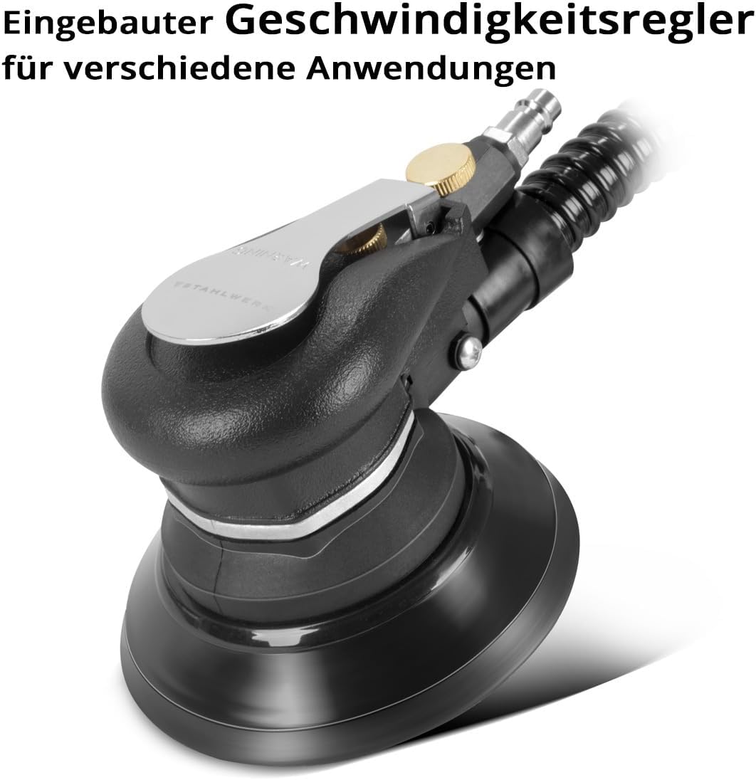 Druckluft-Exzenterschleifer DES-125 ST Set