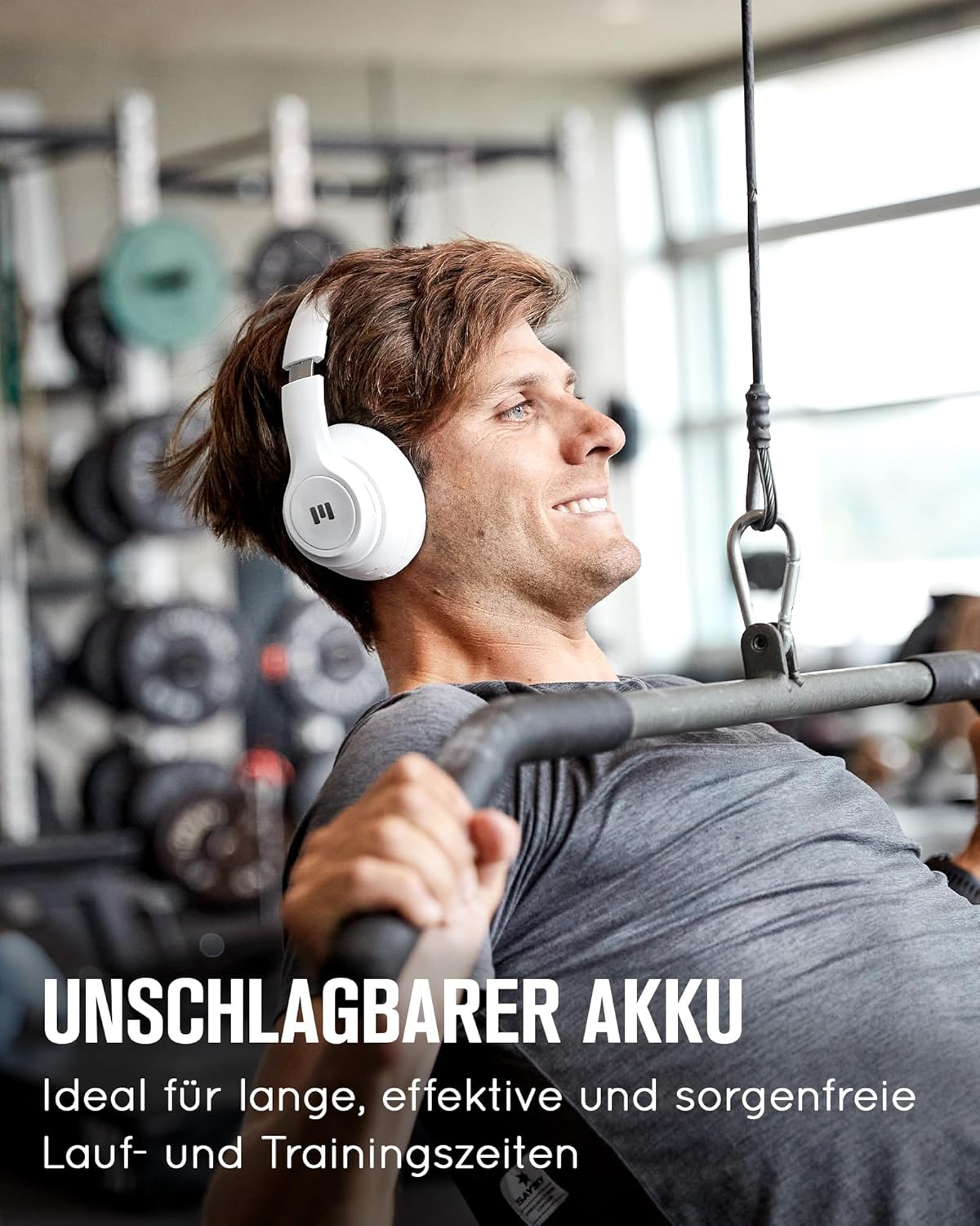 Kabellose Over-Ear Kopfhörer Boom, Arctic White