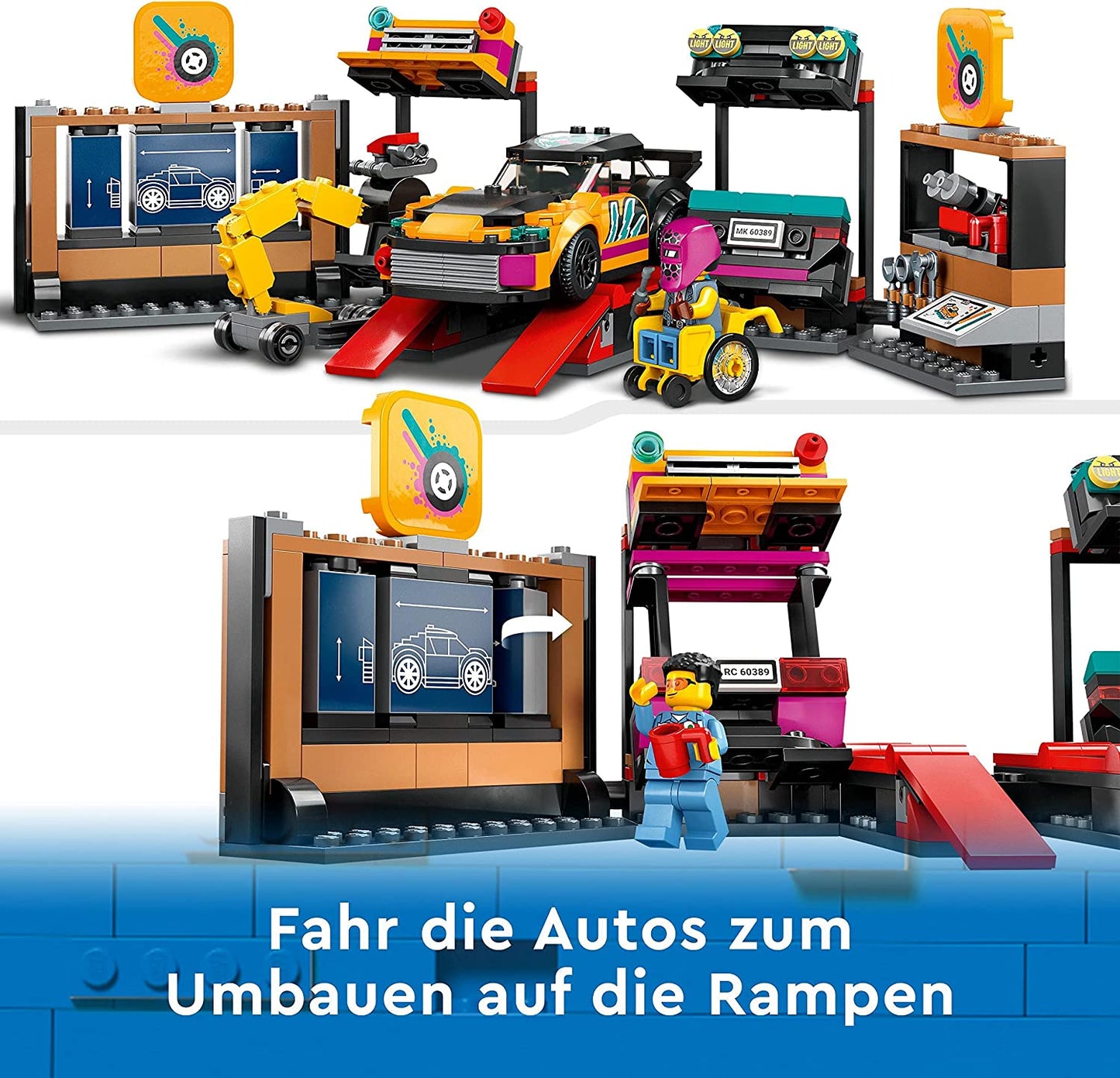 60389 City Autowerkstatt, Konstruktionsspielzeug, Single