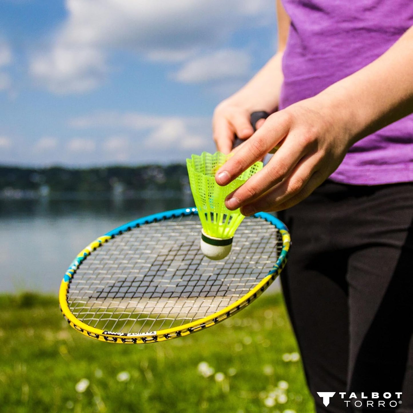 Badminton-Set für Kinder, Einheitsgrösse 2-Attacker Junior Set, 449501