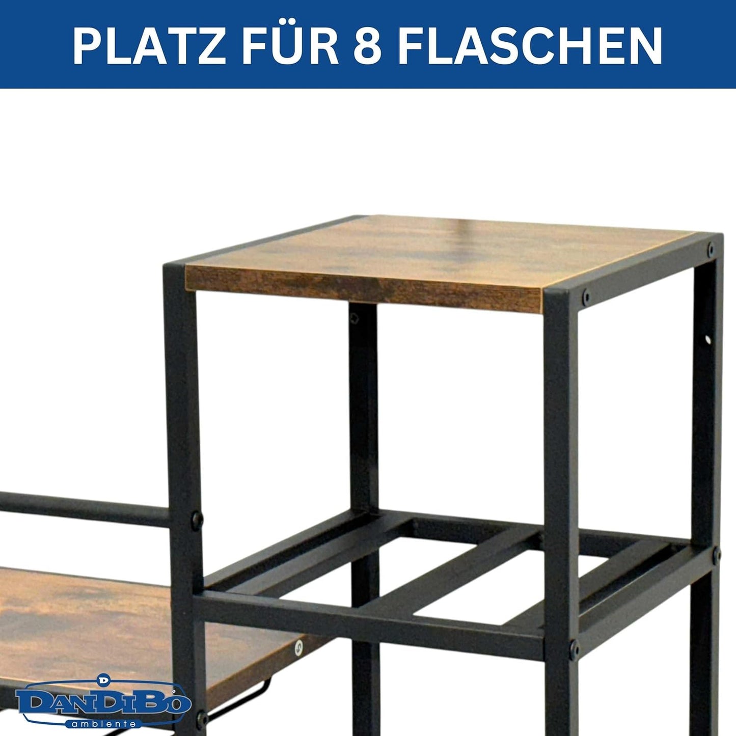 Weinregal für die Wand