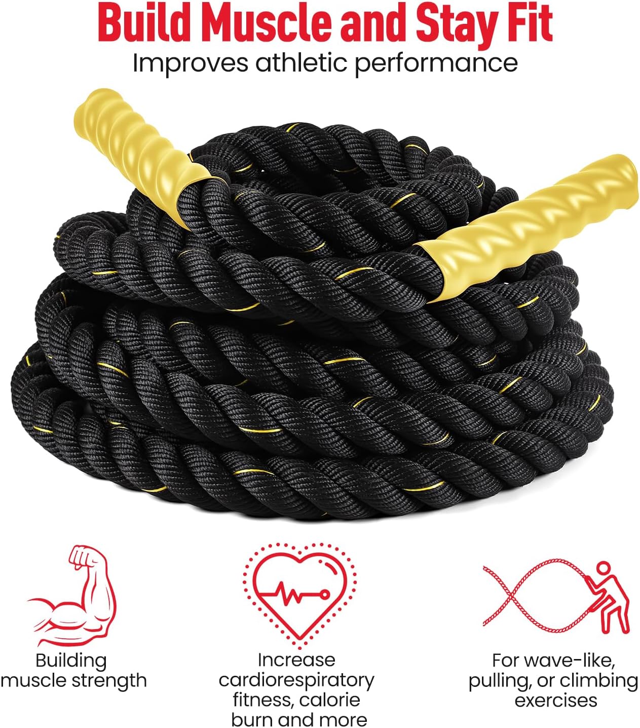 Battle Rope Schlagseil, Battle Rope 9m