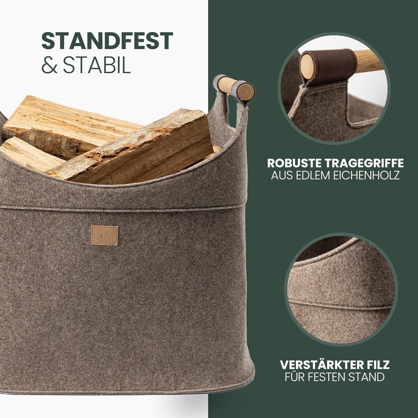 Holzkorb, Beige