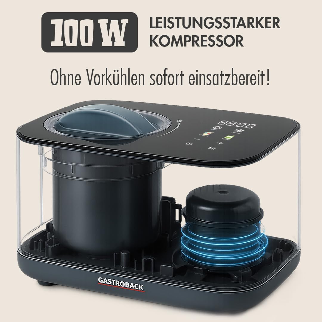 Eismaschine mit Joghurtfunktion