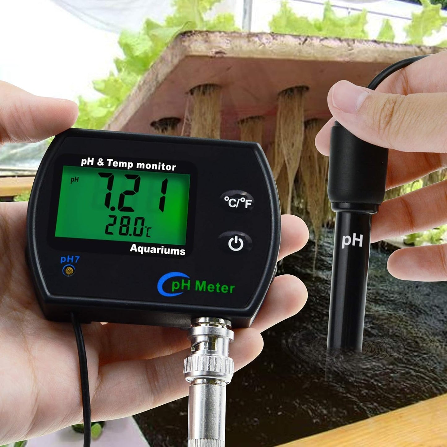 Digitaler pH- und Temperaturtester, pH-meter
