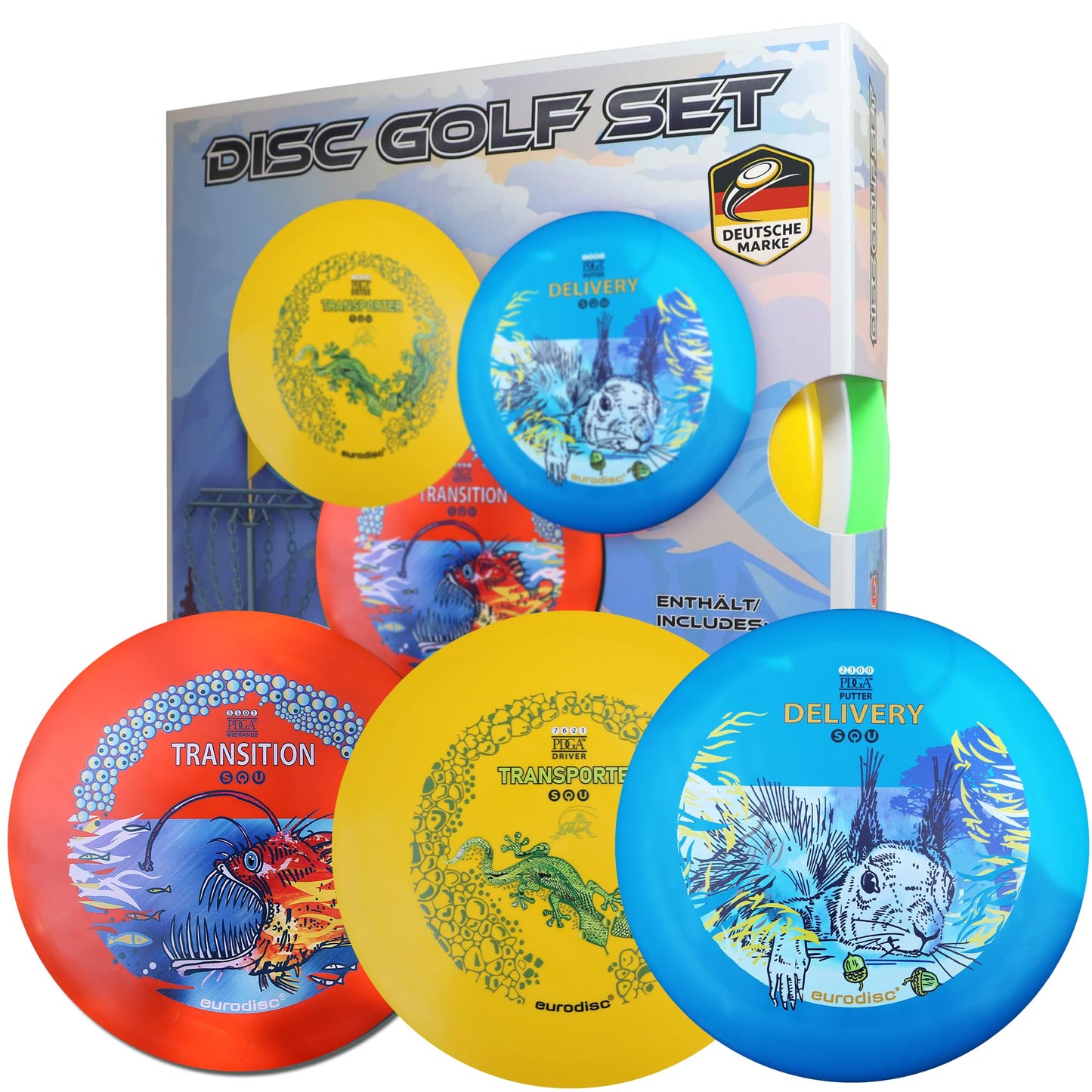 Disc-Golf Einsteiger-Set, Einsteiger Starter