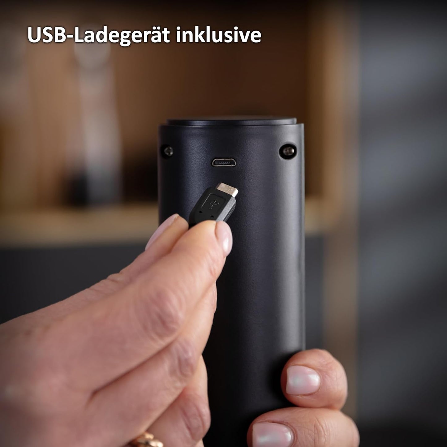 Weinöffner-Set mit Dekantieraufsatz, HAIER WINE ACCESSORIES - SET WITH USB RECHARGER
