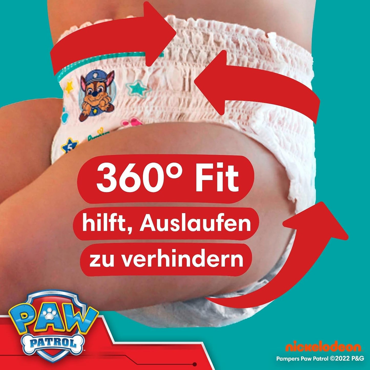 Baby-Dry Pants Paw Patrol, Größe 5 (160 Stück)