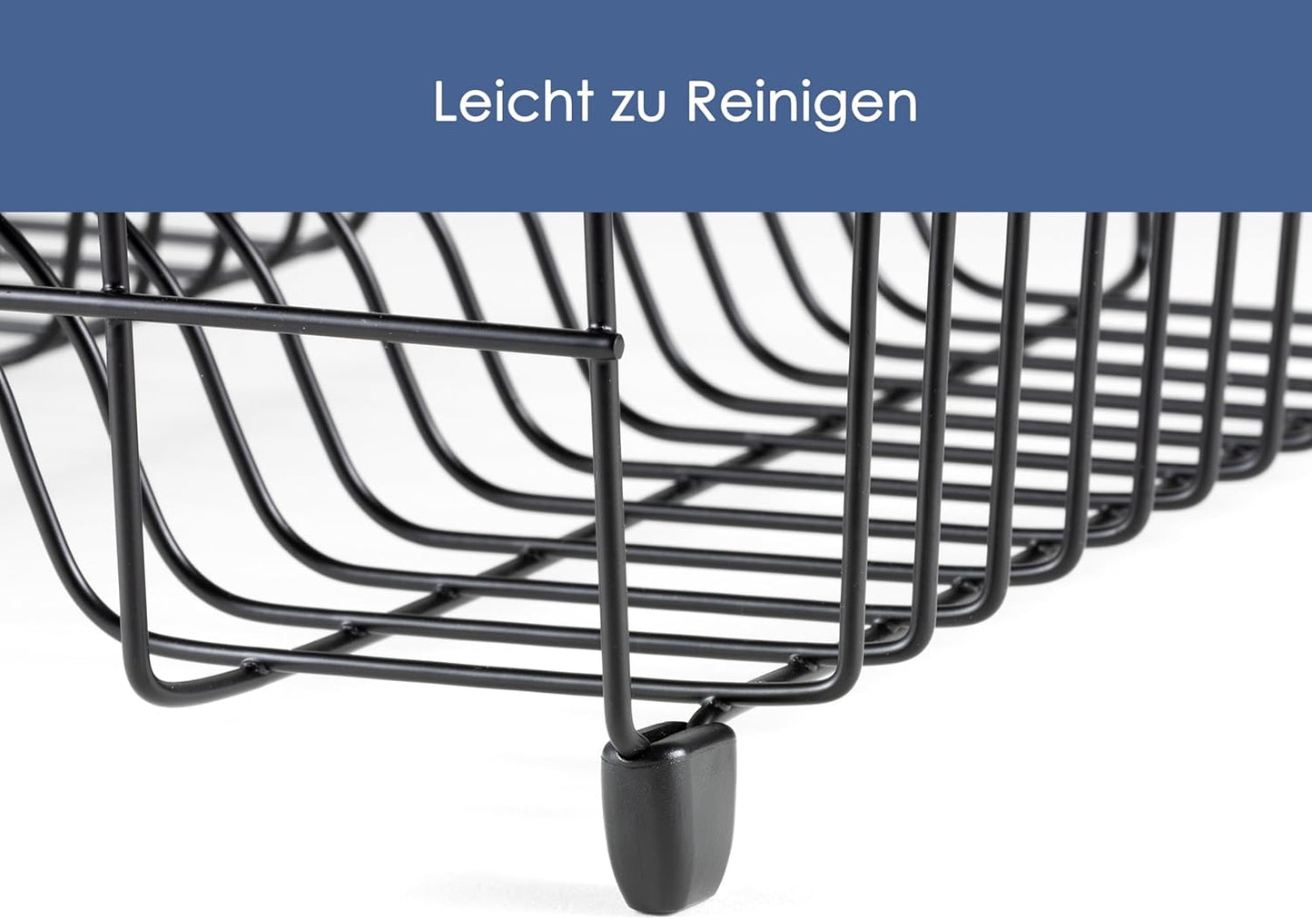 Abtropfgestell mit Besteckhalter, Geschirrständer
