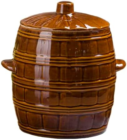 Gärtopf mit Deckel, 8L