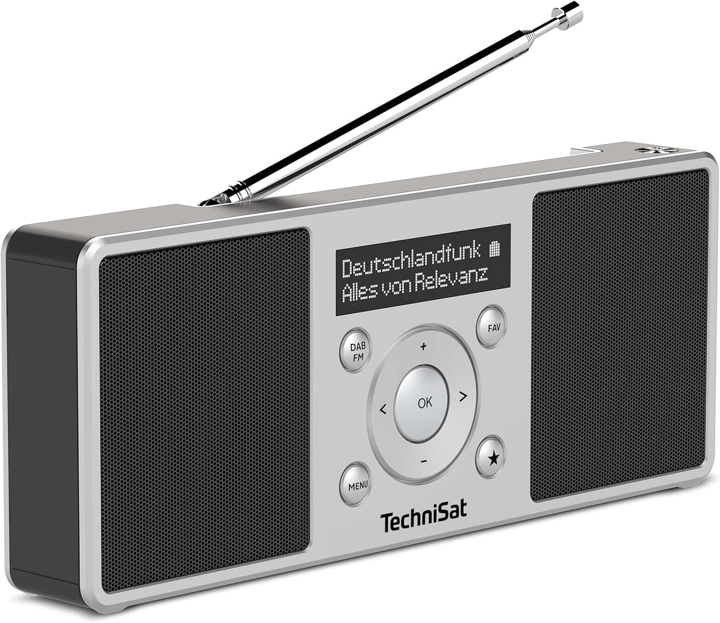 DIGITRADIO 1 S, Schwarz/Silber DIGITRADIO 1, Stereo