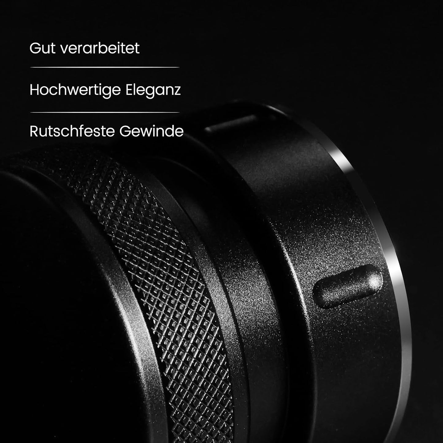 Espresso Distributor, 58 mm, 58mm Schwarz