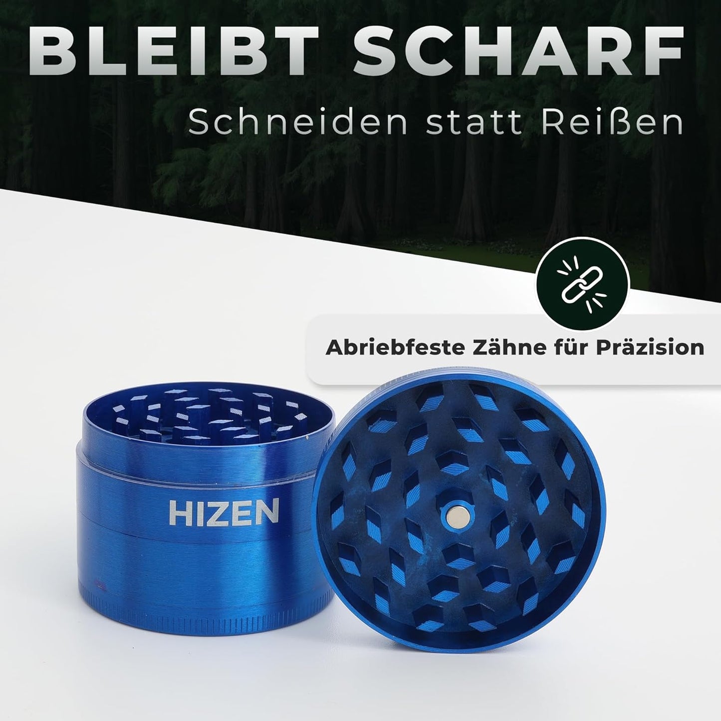 Kräutermühle, Blau