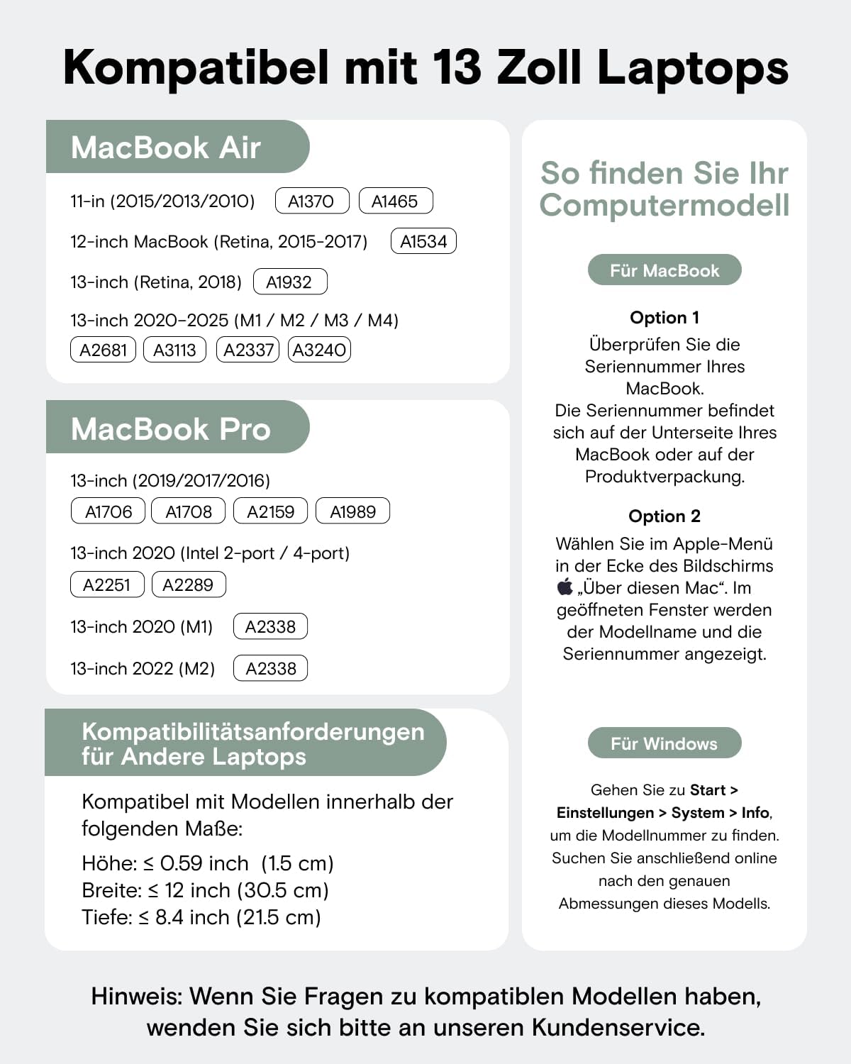 Laptoptasche & Ständer für 13,3 Zoll Laptops, Schwarz 13,3"