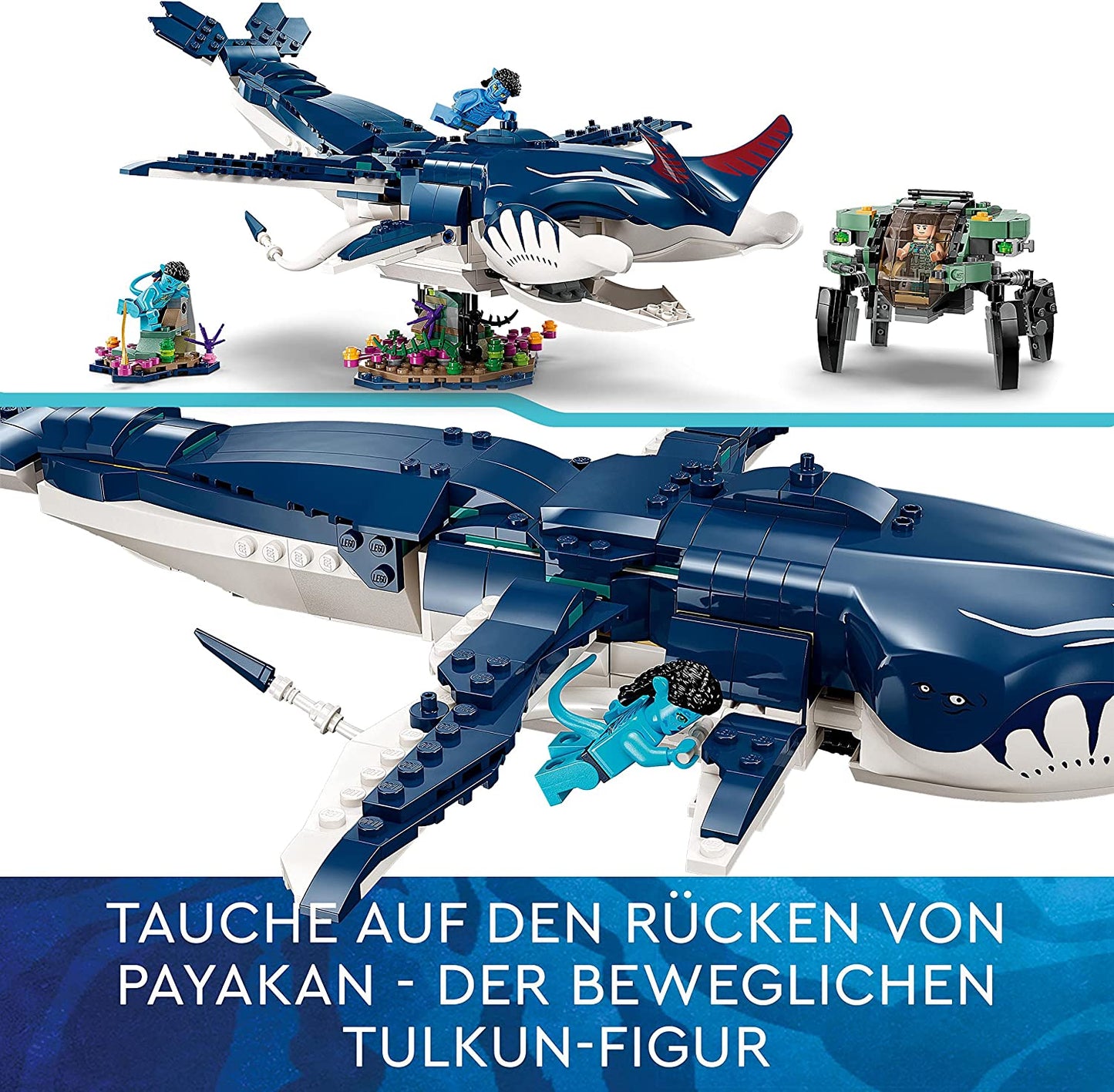 75579 Avatar Payakan der Tulkun und Krabbenanzug, Konstruktionsspielzeug, Single