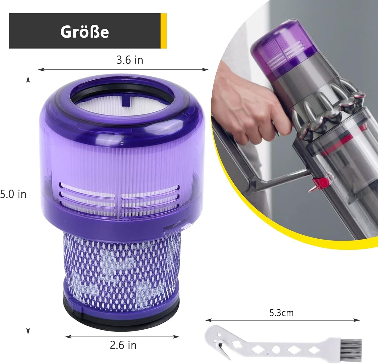 Ersatzfilter für Dyson V11, Filter v11/v15