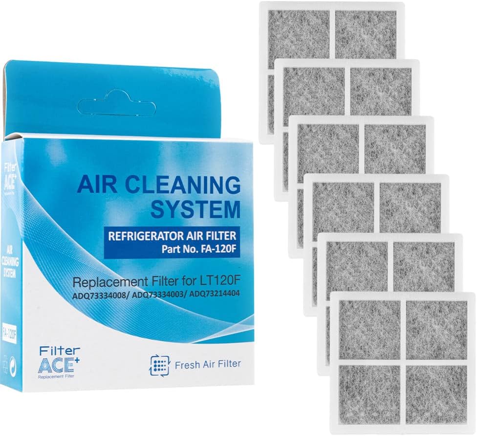Luftfilter für Kühlschrank (6er Pack, kompatibel mit LG), 6