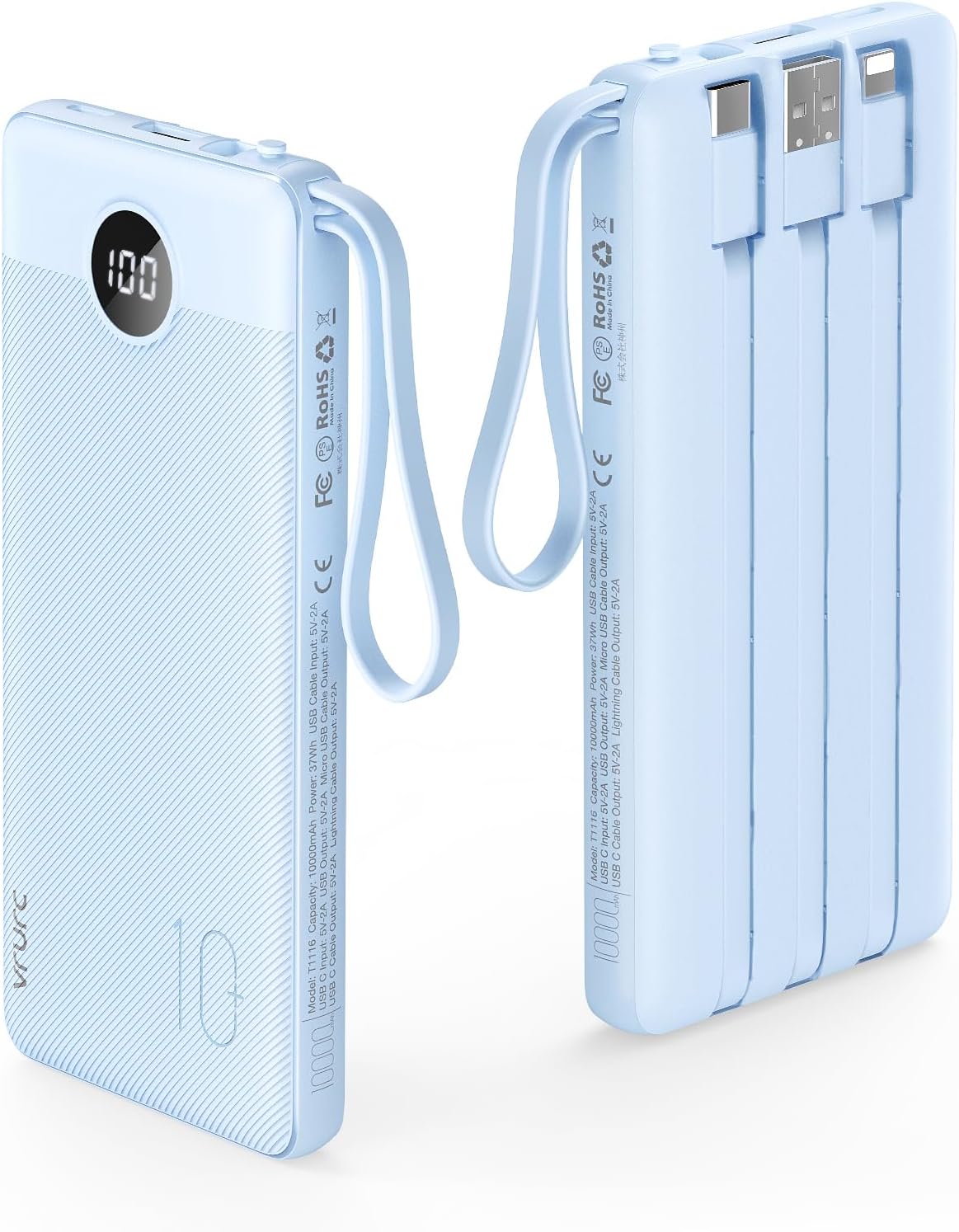 Powerbank, Blau