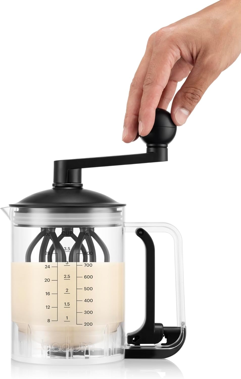 Pfannkuchenmixer, 28Oz Schwarz