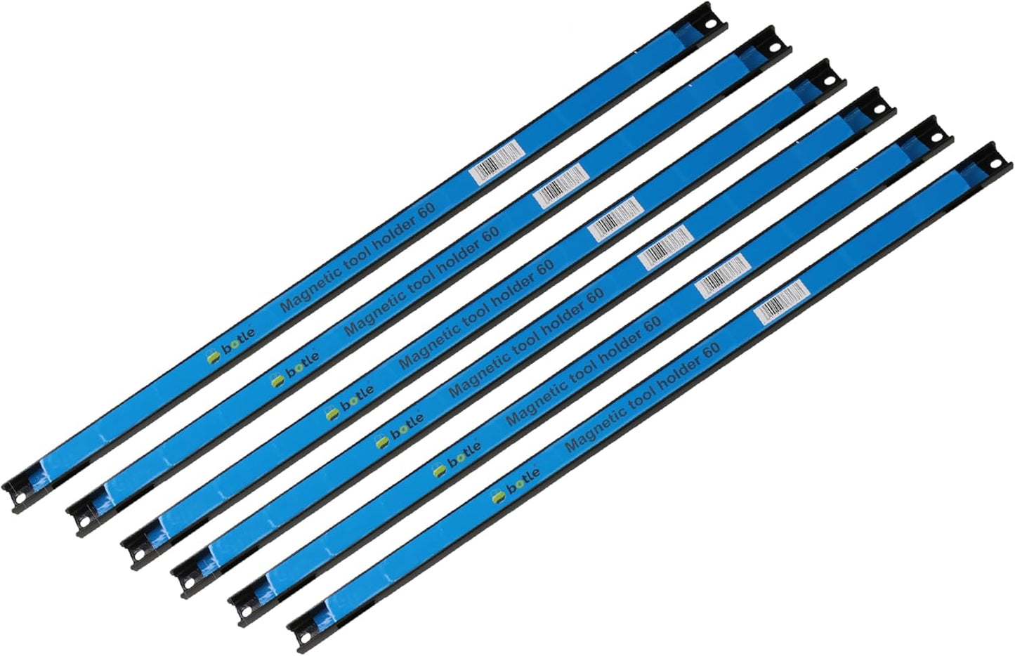 Magnetische Werkzeugleisten-Set, 6 Stck. 60 cm