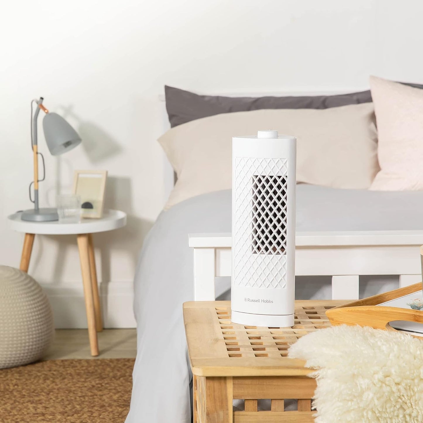 Mini-Turmventilator RHTF1321, White 33 cm