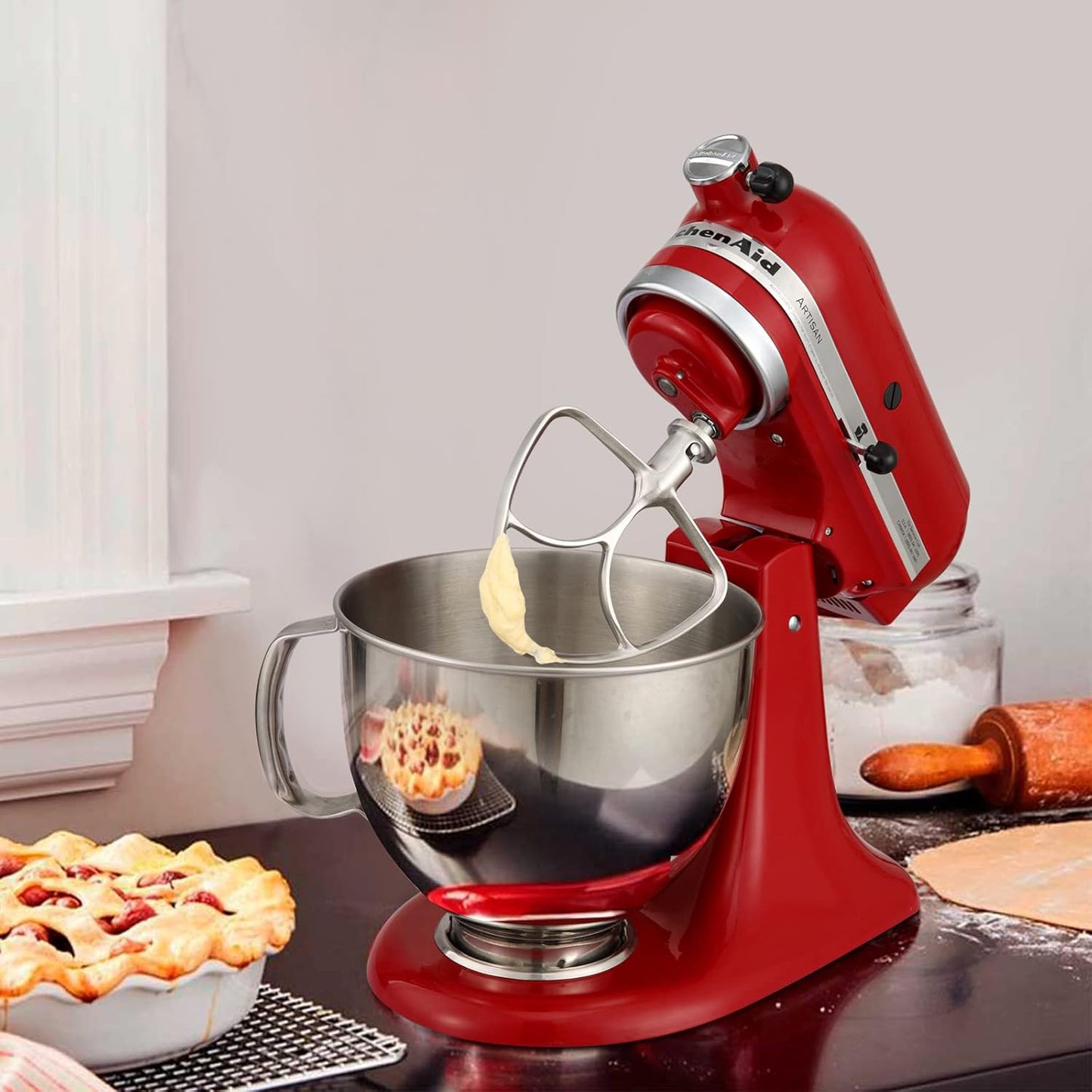 Flachrührer für KitchenAid Standmixer, Flat Beater