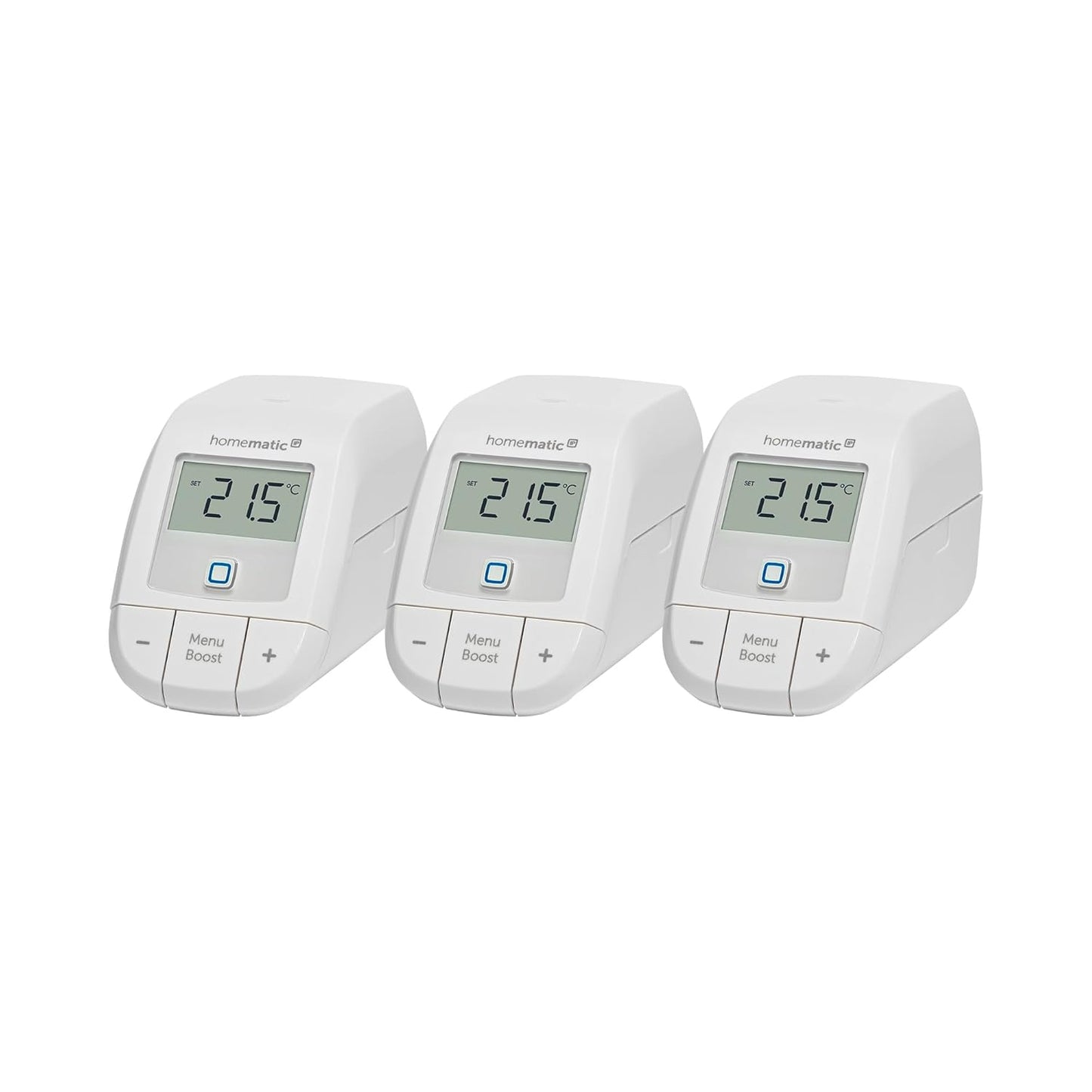 3er Set Smart Home Heizungs-Thermostat, 3x Thermostat - Basic