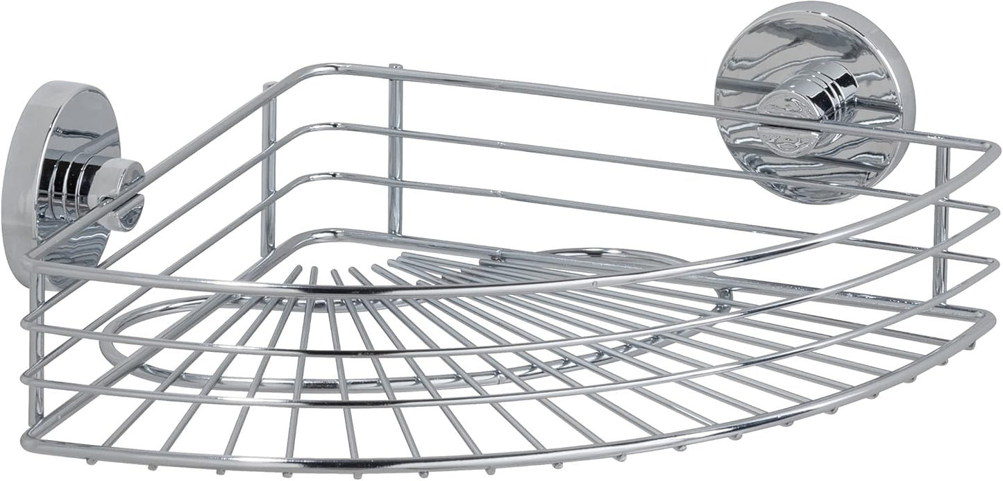 Vakuum-Loc Eckablage Bari, Silber 1 Etage