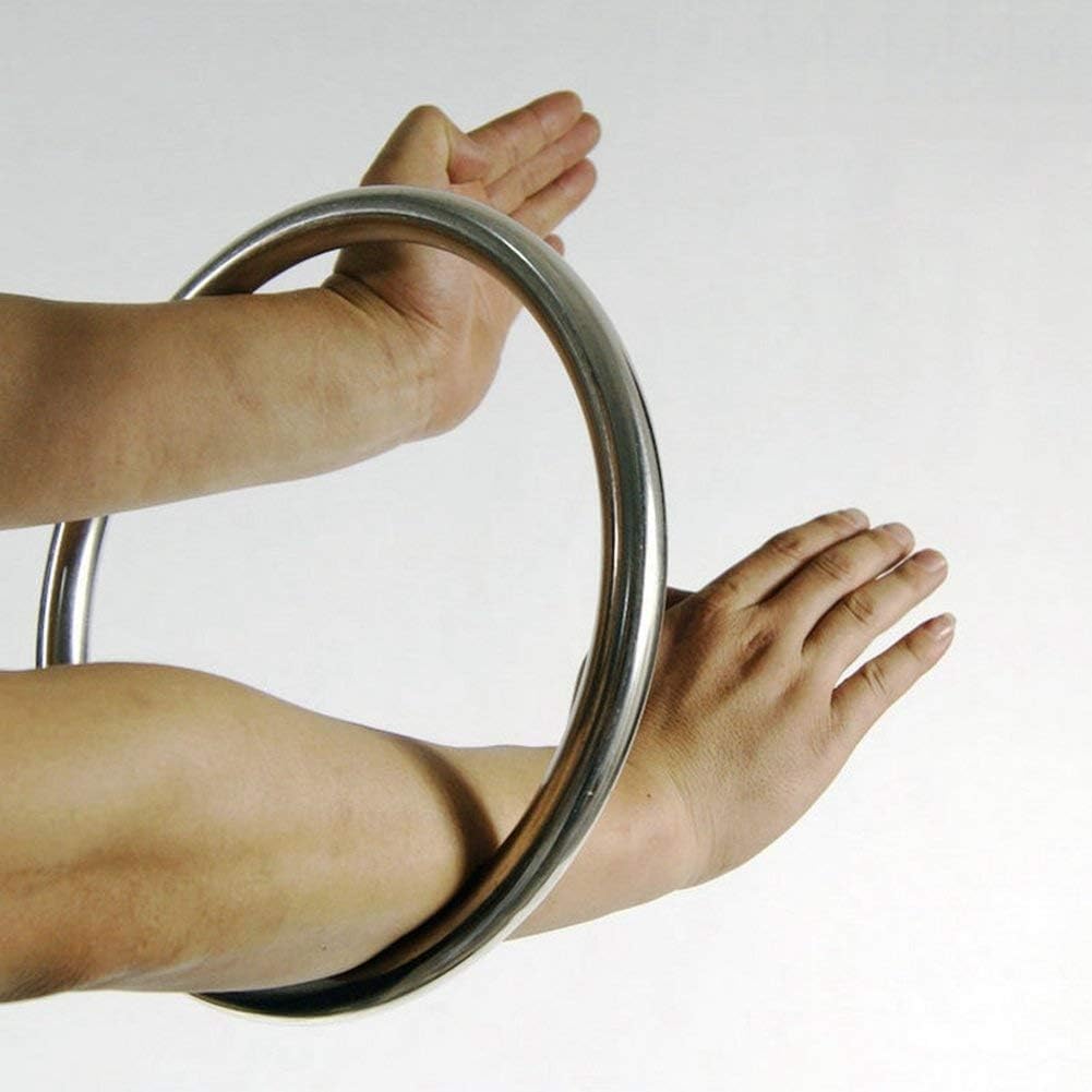 Der Wing Chun Trainingsring aus Edelstahl, Silber