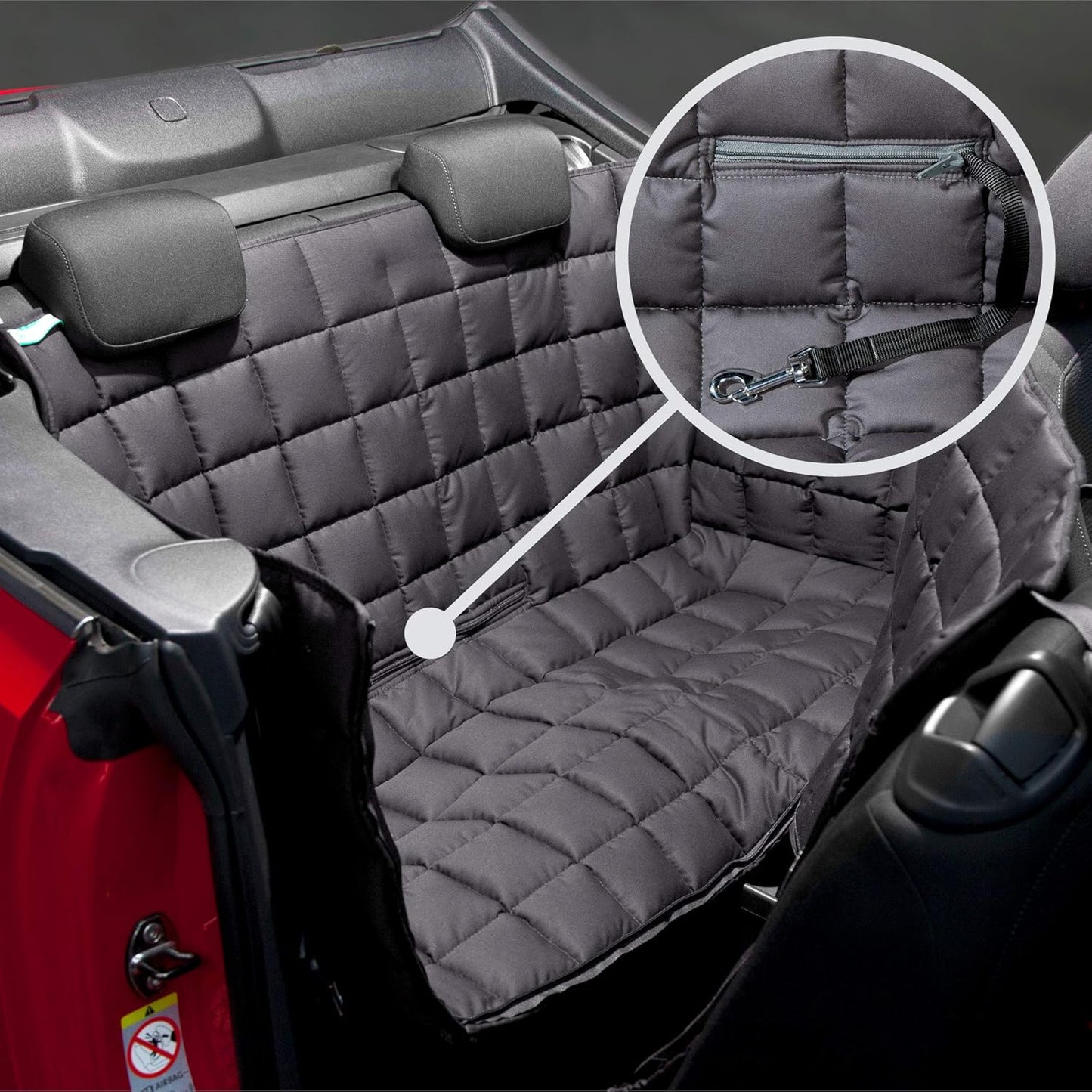 Cabrio Autoschondecke, L Grau