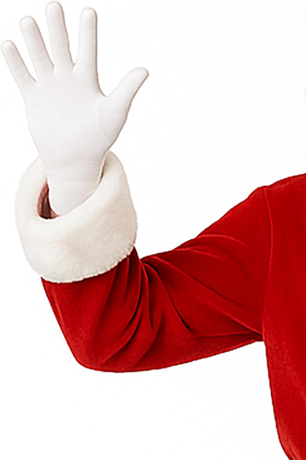 7-teiliges Weihnachtsmann-Kostüm-Set, M