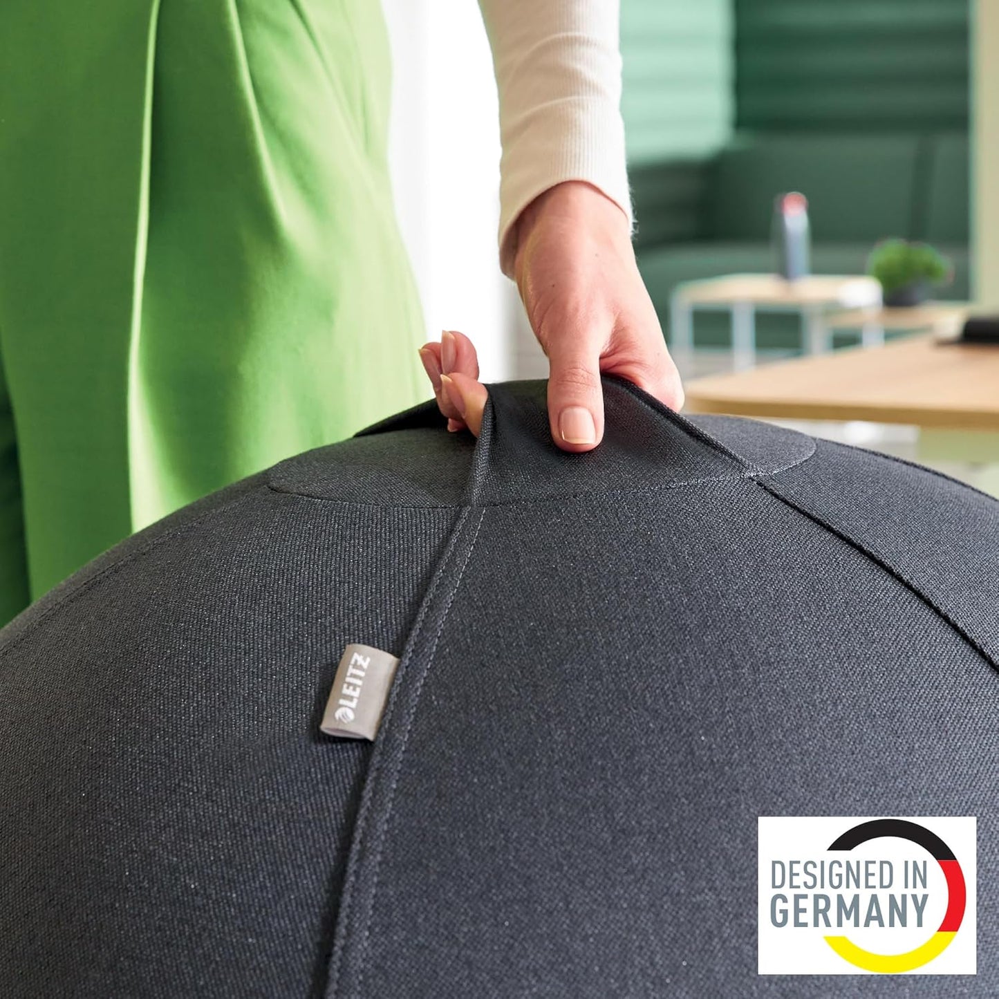 Ergo Active Sitzball, Dunkelgrau 65 cm (Körpergröße 156 - 180 cm) Einzeln