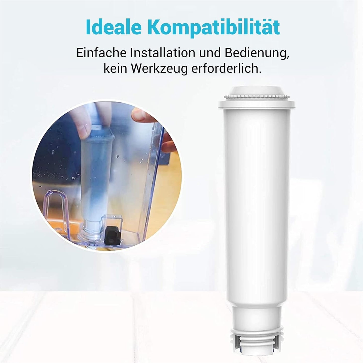12er-Set Filterpatronen für Kaffeemaschinen, 12 Stück (1er Pack)