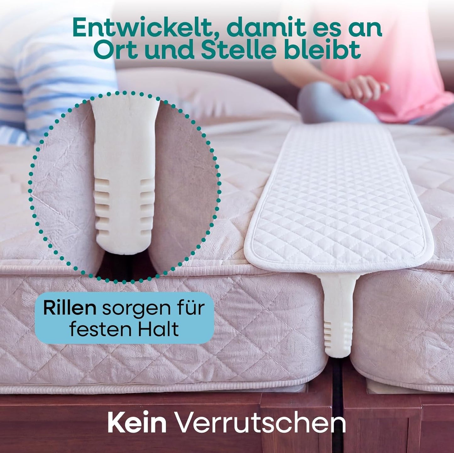 Liebesbrücke für Split King Betten