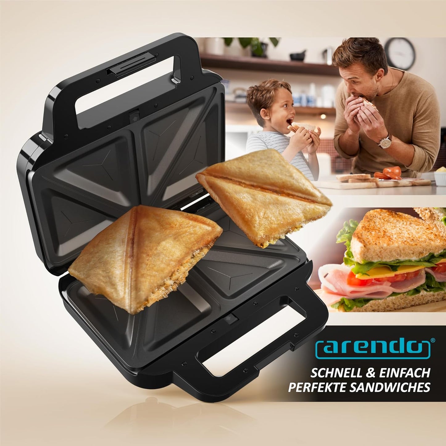 Sandwichmaker, B: Typ 2