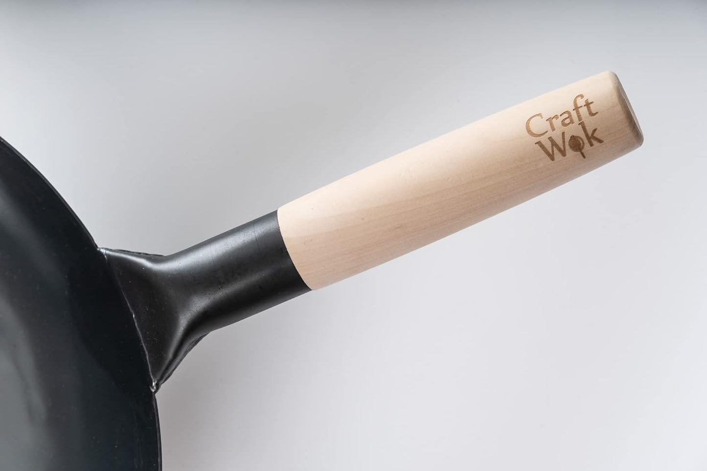 Vorgebrannte Wok Pfanne -  Black13